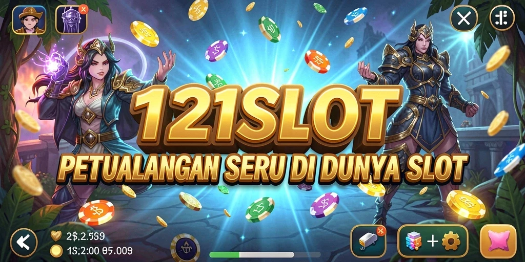 Gameplay seru 1121SLOT dengan mesin slot menarik.