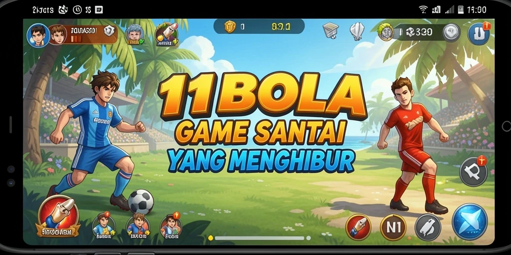 Tampilan menarik gameplay 11BOLA dengan tantangan seru.