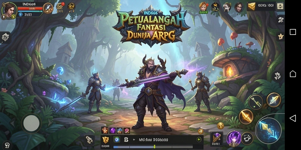 Tampilan gameplay IND666 yang memukau di dunia penuh petualangan.