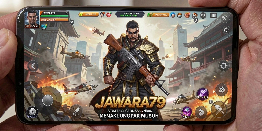 Tampilan menarik dari gameplay JAWARA79 saat pertempuran strategis.