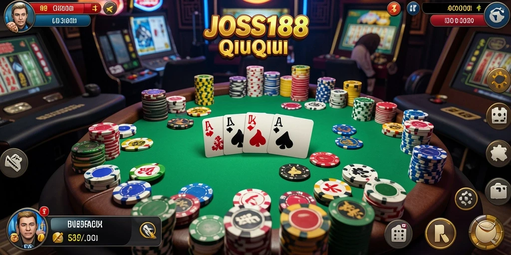 Tampilan gameplay QiuQiu yang seru dan menarik di JOSS188.