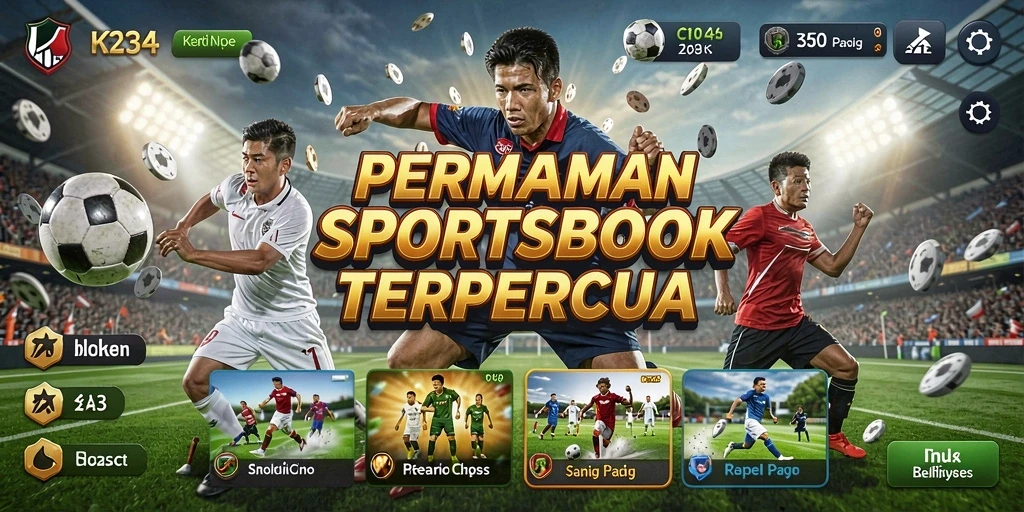 Tampilan gameplay yang menarik di aplikasi Sportsbook K234.