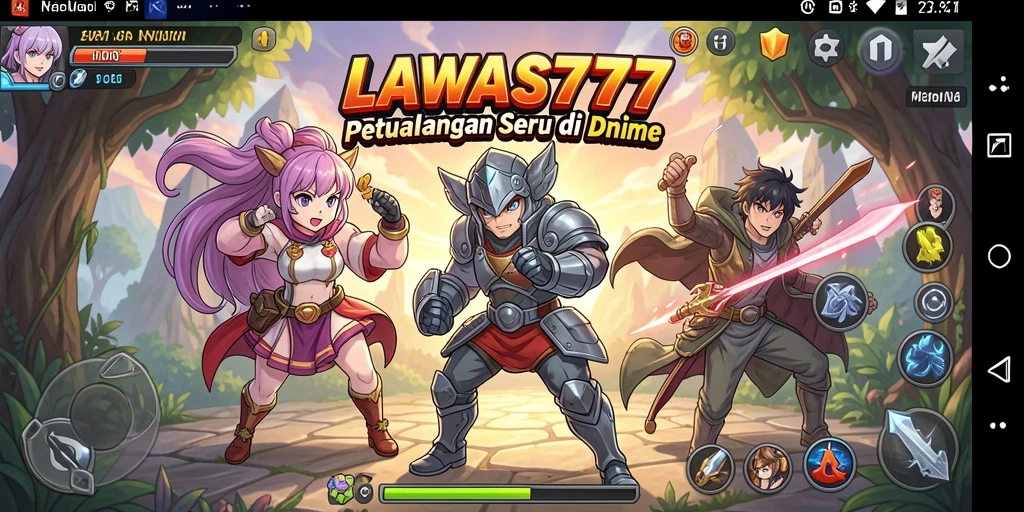 Gameplay seru dan menawan di dunia anime.