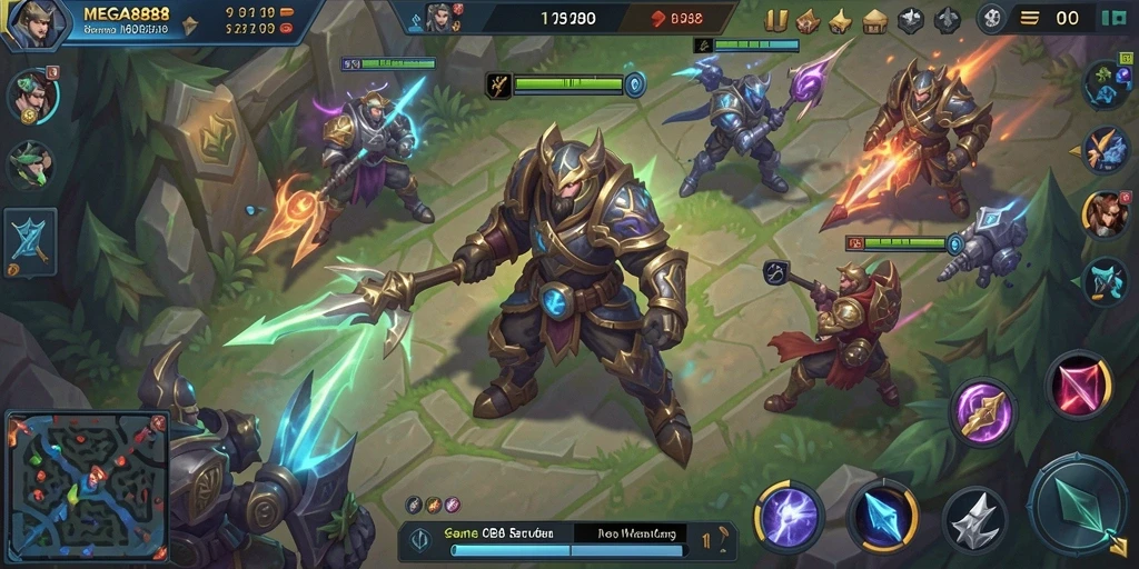 Gameplay seru MEGA888 dalam pertandingan MOBA yang mendebarkan.