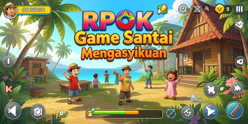 Screenshot menunjukkan gameplay seru dan mudah diakses.