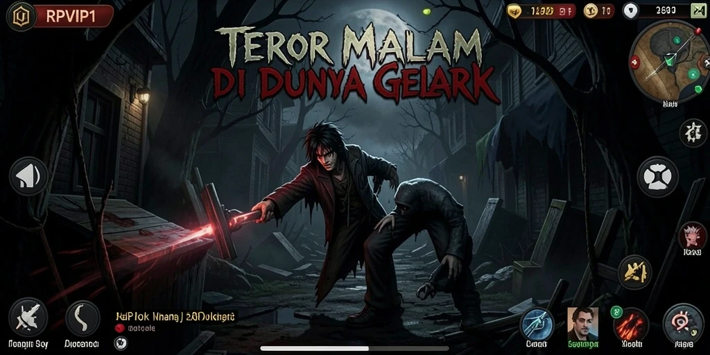 Gameplay menyeramkan dengan elemen horor yang kuat.