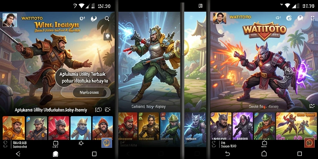 Screenshot utama WATITOTO menampilkan antarmuka yang intuitif dan fitur lengkap.
